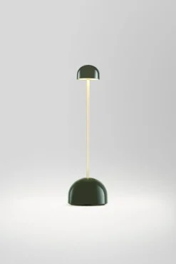 Marset Sips bärbar lampa, grön - guld