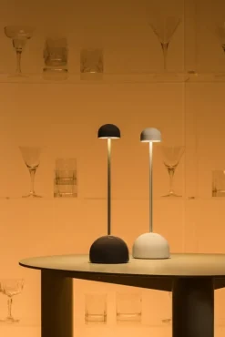 Marset Sips bärbar lampa, grön - guld