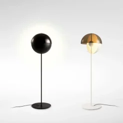 Marset Theia P golvlampa, svart