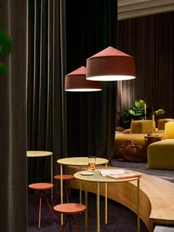 Marset Zenc taklampa, himmelsblå