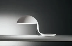 Martinelli Luce Cobra bordslampa, vit