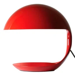 Martinelli Luce Cobra bordslampa, 50 years, röd