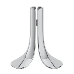 Massproductions Pinci ljushållare, polerat krom