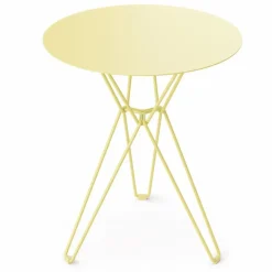 Massproductions Tio bord, 60 cm, högt, marsgul