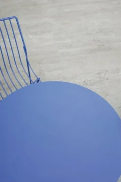 Massproductions Tio bord, 60 cm, högt, overseas blue