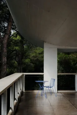 Massproductions Tio bord, 60 cm, högt, overseas blue