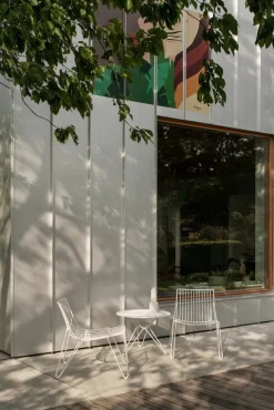 Massproductions Tio Easy Chair, ivory