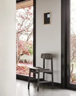 Mater Conscious 3162 stol, svart bok - coffee waste black