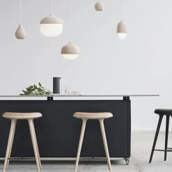 Mater High Stool, 69 cm, svartbetsad bok