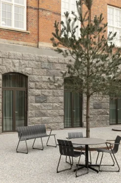 Mater Ocean bänk, svart