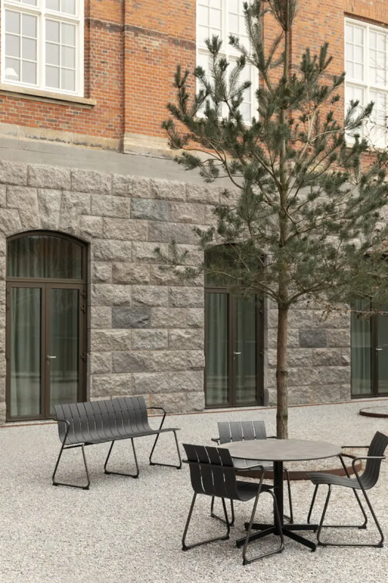 Mater Ocean bänk, svart