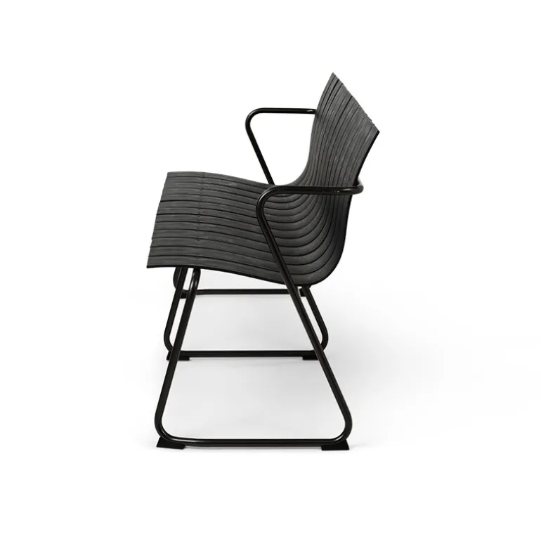 Mater Ocean bänk, svart