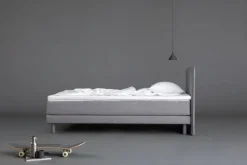 Matri Aina säng, 120 x 200 cm, ljusgrå