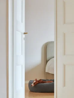 Matri Hundbädd, M, Wooly, grafit