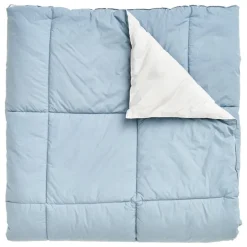 Matri Moona överkast för dubbelsäng, 260 x 260 cm, dimblå - sten