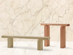 Mattiazzi MC23 Oto bänk, grönbeige