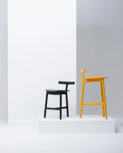 Mattiazzi Radice barstol, 65 cm, gul