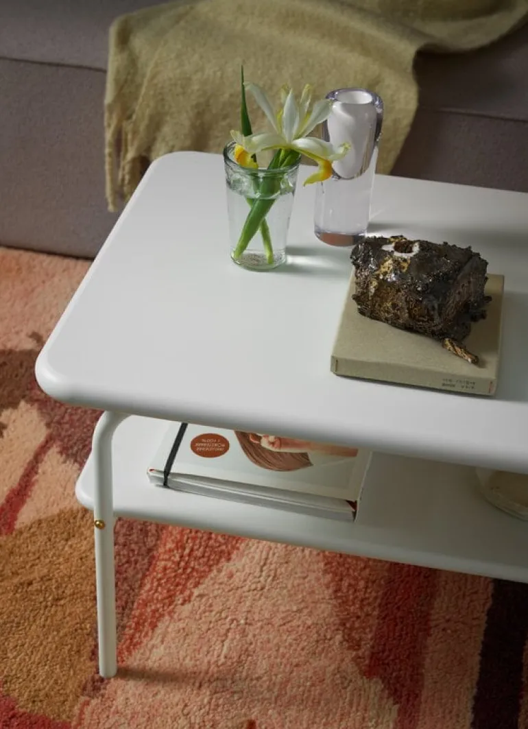 Maze Anyday soffbord, 50 x 100 cm, vit