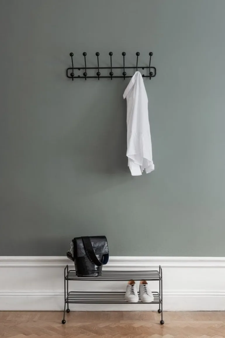 Maze Bill Horizontal klädhängare, svart