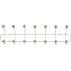 Maze Bill Horizontal klädhängare, vit