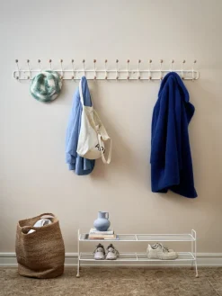 Maze Bill Horizontal, klädhängare, XL, vit