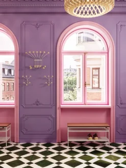 Maze Bill klädhängare, XS, silkesgrå