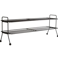 Maze Bill skohylla, L, svart