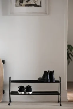 Maze Bill skohylla, svart