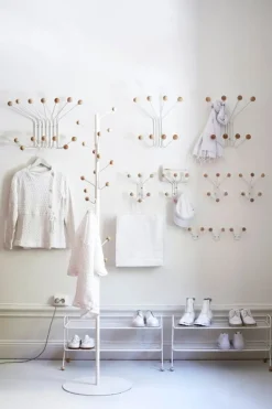 Maze Bill skohylla, vit