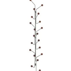 Maze Bill Vertical klädhängare, grön - grå