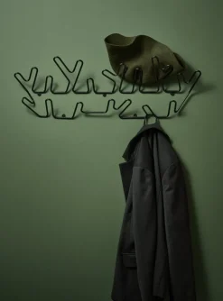 Maze Crown väggkrok, svart