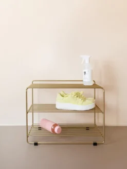 Maze Downtown skohylla, mässing