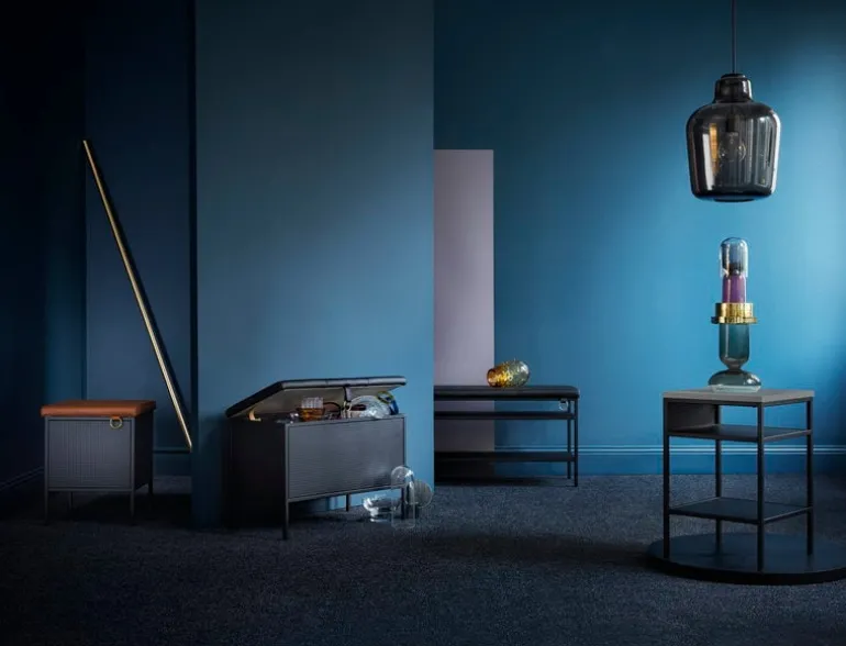 Maze Frank förvaringsbänk, svart