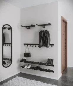 Maze Kite hatthylla, svart