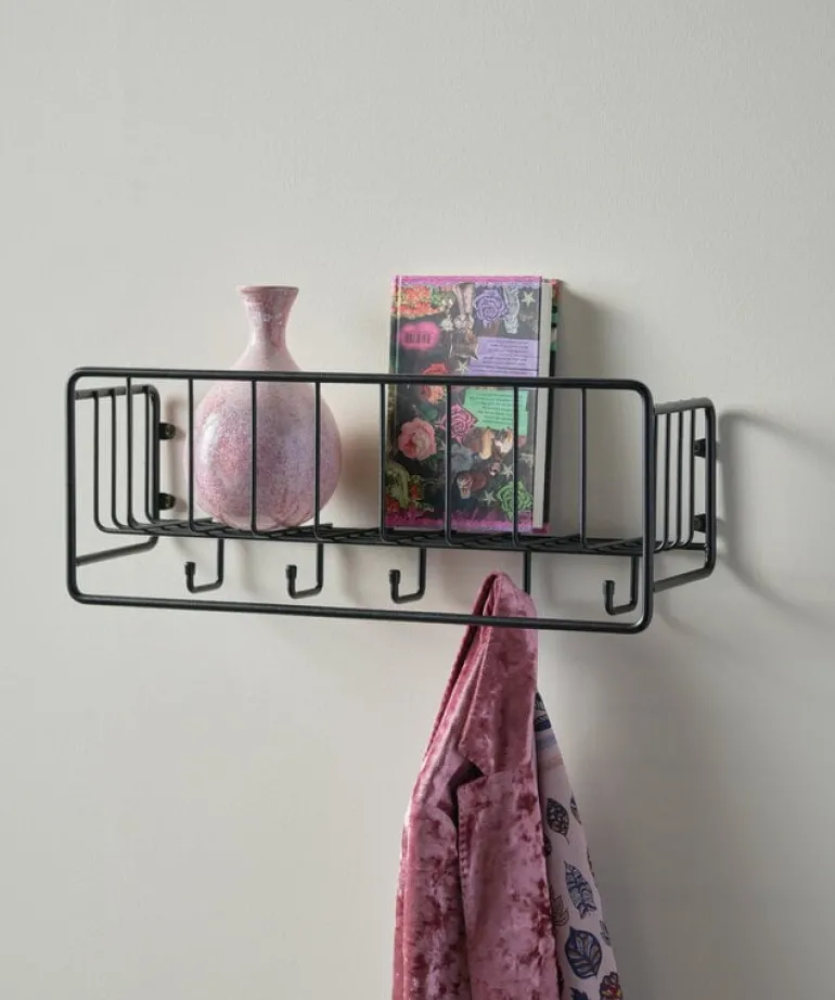 Maze Midtown hylla, svart