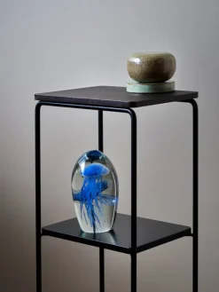 Maze Mixrack golvhylla, L, mörkbetsad ek - svart