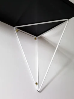 Maze Pythagoras hylla, 80 x 20 cm, svart