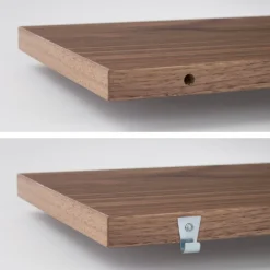 Maze Pythagoras hylla, 60 x 20 cm, valnöt