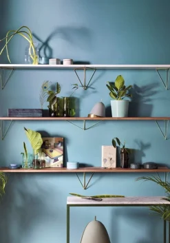 Maze Pythagoras hylla, 80 x 20 cm, vit