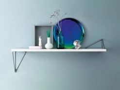 Maze Pythagoras hylla, 80 x 20 cm, vit