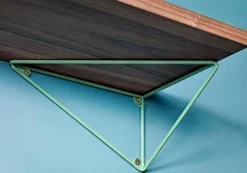 Maze Pythagoras hylla, 80 x 20 cm, valnöt