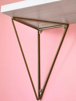 Maze Pythagoras konsoler 2 st., mässing