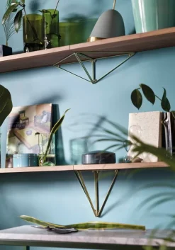 Maze Pythagoras konsoler 2 st., mässing