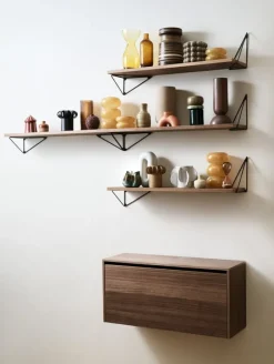 Maze Pythagoras skåp, valnöt