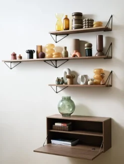 Maze Pythagoras skåp, valnöt