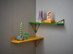 Maze Pythagoras XS-hylla med konsoler, majsgul