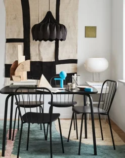 Maze Same bord, 70 x 115 cm, svart