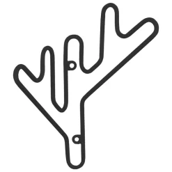 Maze Twig väggkrok, svart