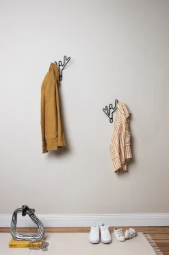 Maze Twig väggkrok, svart