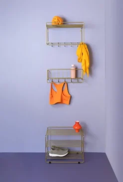 Maze Uptown hatthylla, mässing